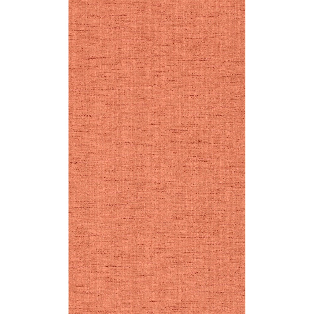 Raya Textured Plain Wallpaper 111045 by Harlequin in Papaya Orange